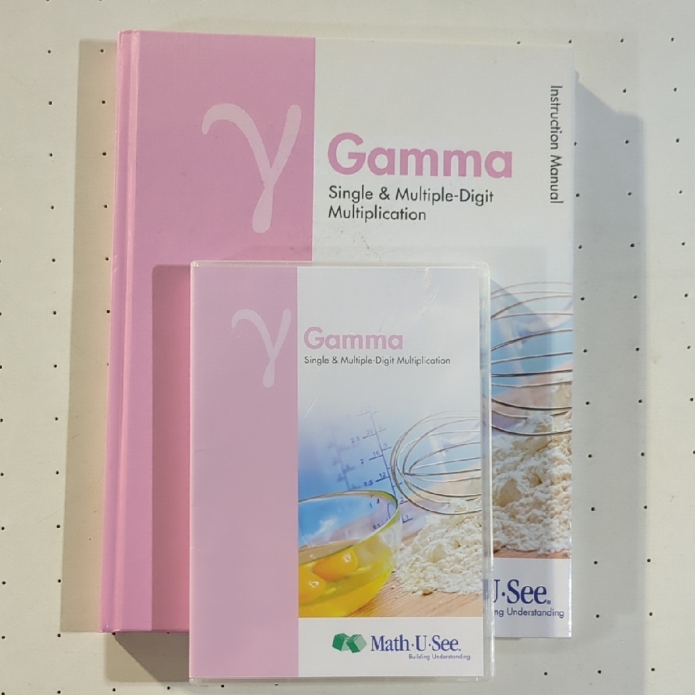 Math-U-See Gamma Instruction Manual and DVD